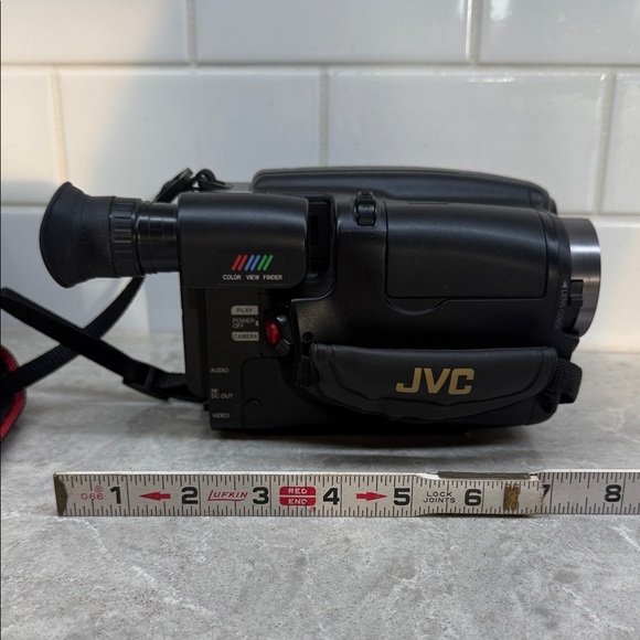 Vintage JVC AX710U Compact VHS Camcorder with strap. Untested. - Picture 3 of 7